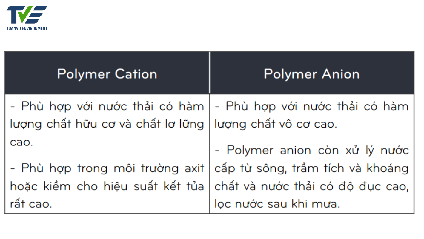 polymer cation, polymer anion