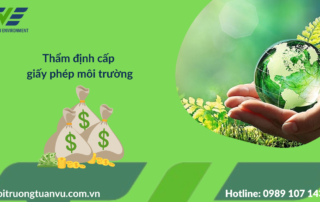 Phí thẩm định cấp giấy phép môi trường
