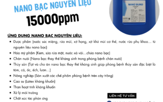 thông tin chi tiết chế phẩm Nano Bạc